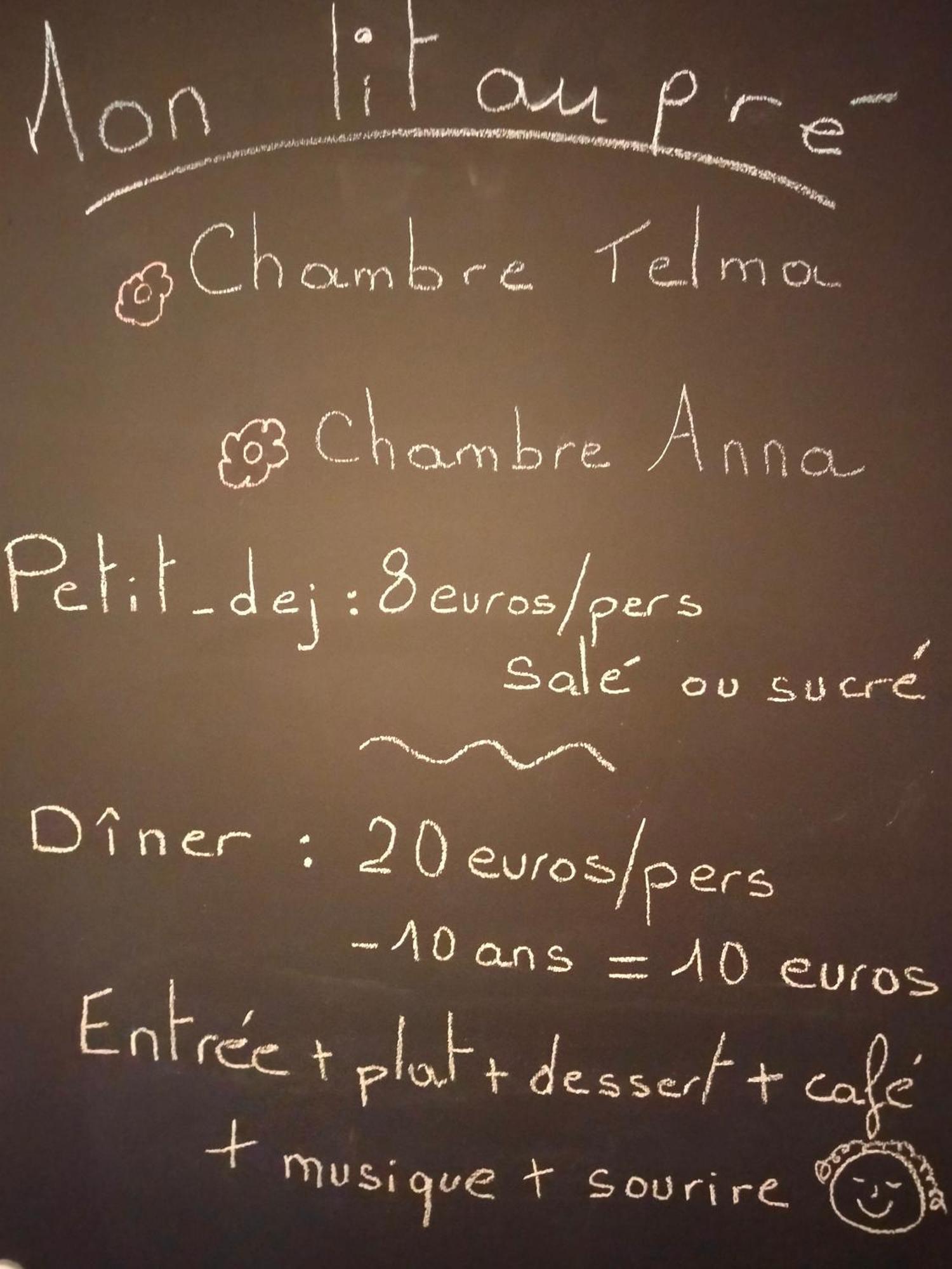 Chambre Familiale Anna "Mon Lit Au Pre" , Jusqu'A 4 Adultes Et 2 Enfants Avec Piscine Familles, Couples Ou Femmes Seulement Pontours Exterior photo